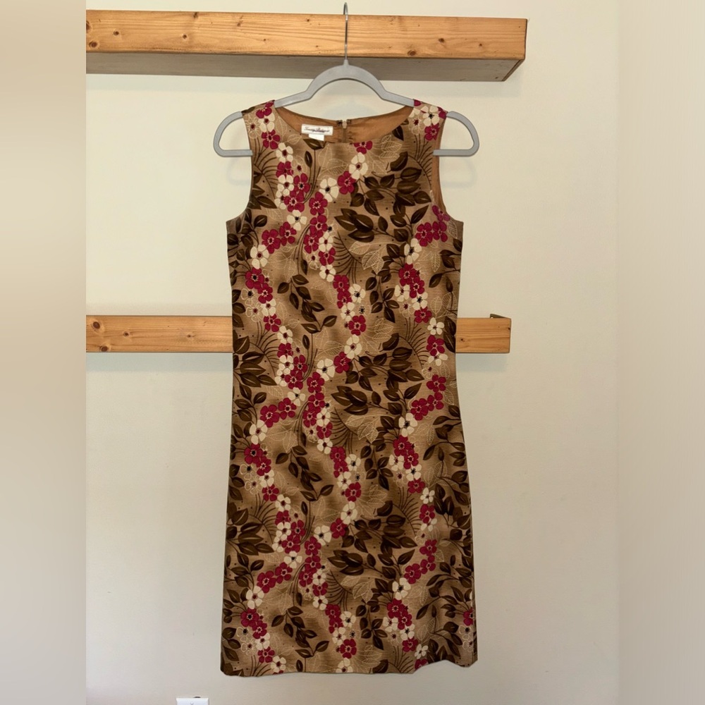 Tommy Bahama Sleeveless Floral Silk Dress